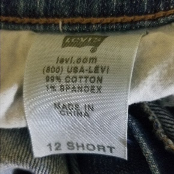 Levi's Women's Boot Cut Jeans - Blue - Picture 5 of 5